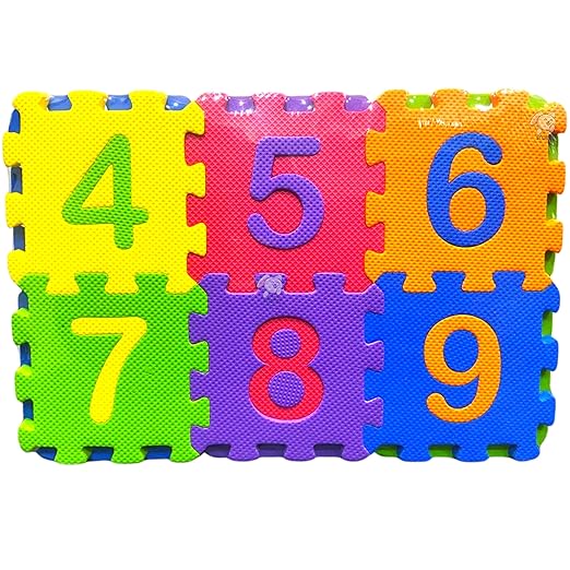 Large Size Alphanumeric Non-Toxic EVA Play MAT Puzzle, Interlocking Puzzle Mat for Kids Educational ABCD Learning Toys Play Mats for Kids
